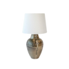 Table Lamp - Hammered Bulb Brass Gold