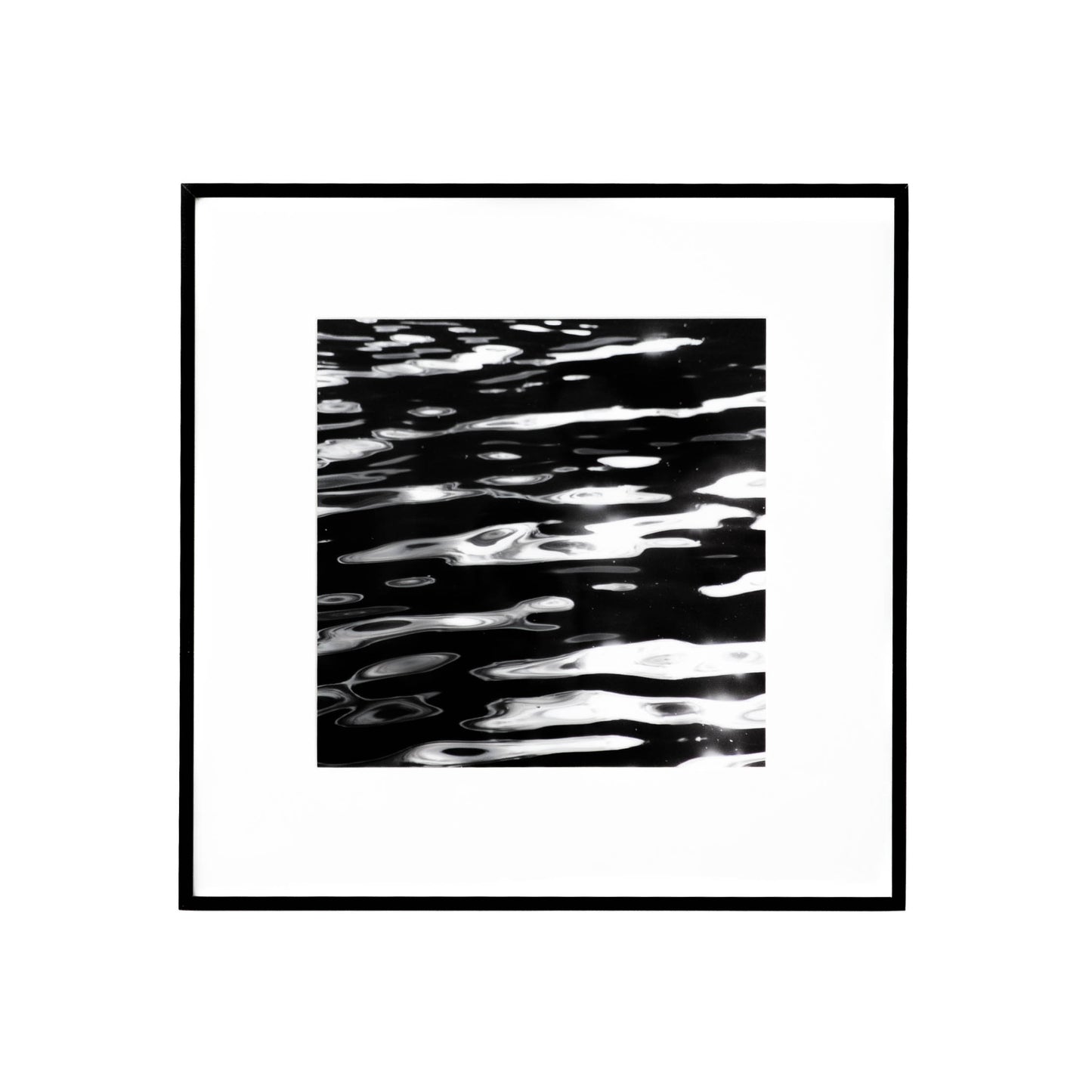 Art - B&W Water Reflection - Small - CLEARED 24" X 24"