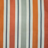 18x18 - Orange & Navy Stripe Outdoor