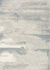 Rug - 5x7 Cream & Blue Fade