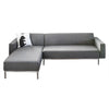 Sectional - Bolton Varsity Charcoal - 101"