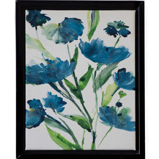 Art - Bluberry Blooms I - SMALL - CLEARED 11" x 14"