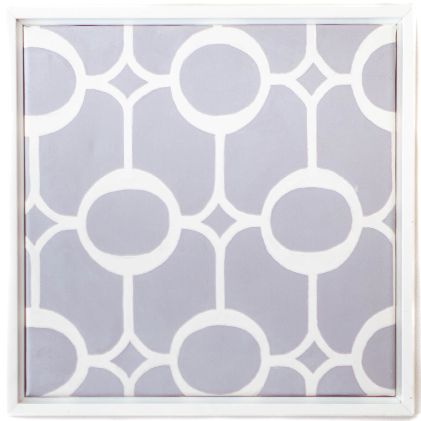 Art - Latticework Tile II - SMALL - CLEARED 18" x 18"