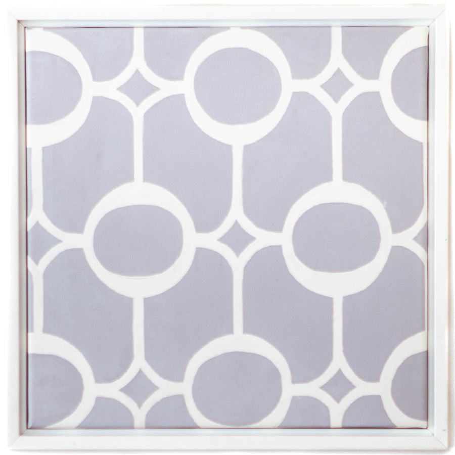 Art - Latticework Tile II - SMALL - CLEARED 18" x 18"
