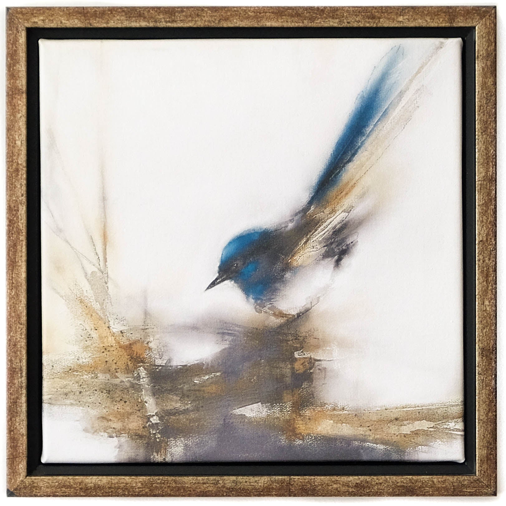 Art - Little Blue I - SMALL - CLEARED 12" x12"