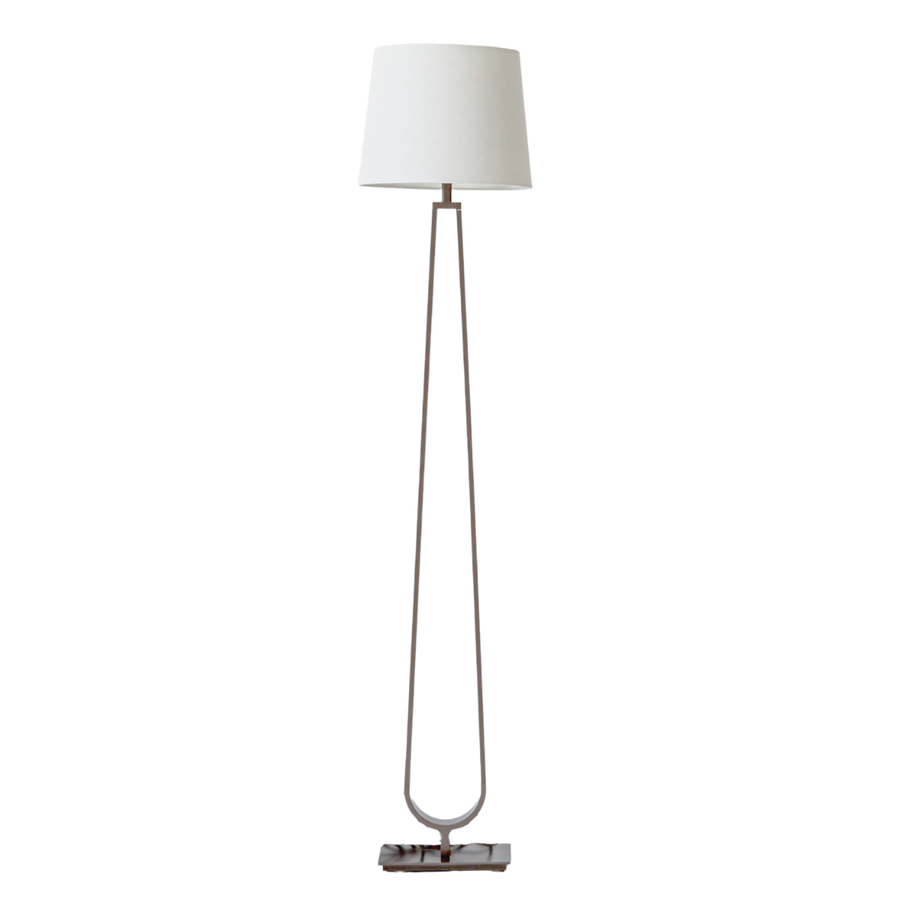 Floor Lamp - Bronze Rain Drop Stem