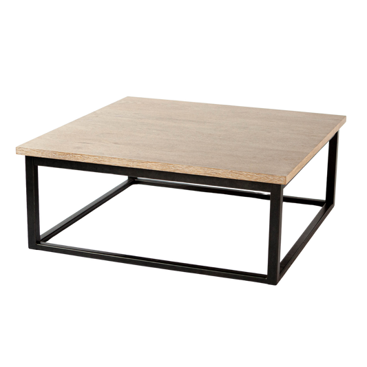 Coffee Table - Square Weathered Oak