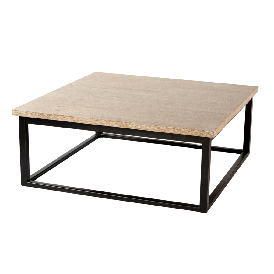 Coffee Table - Square Weathered Oak