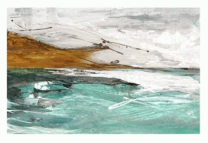 Art - Ocean Horizon Large 60" X 40" CLEARED