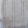 18x18 - Stripe Black Linen