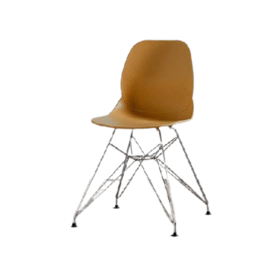Office Chair - Eiffel Yellow w/ Crease