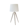 Table Lamp - Adjustable Tripod Brushed Chrome