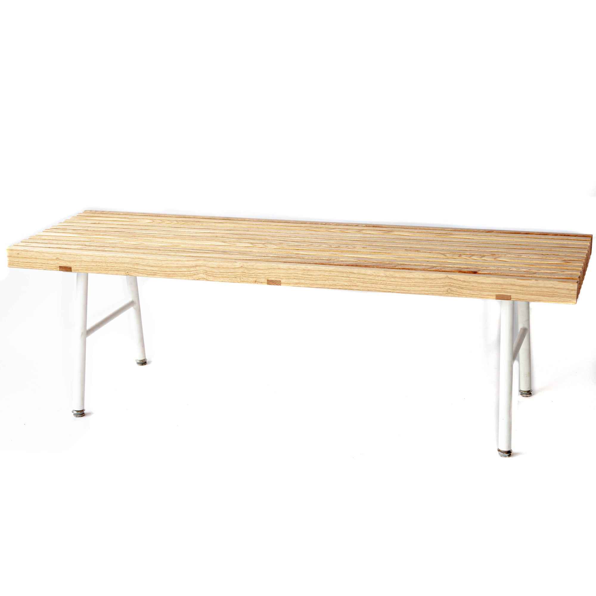 Bench - Transit White & Natural Ash - 16x48