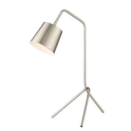 Table Lamp - Quana Brushed Chrome Tripod