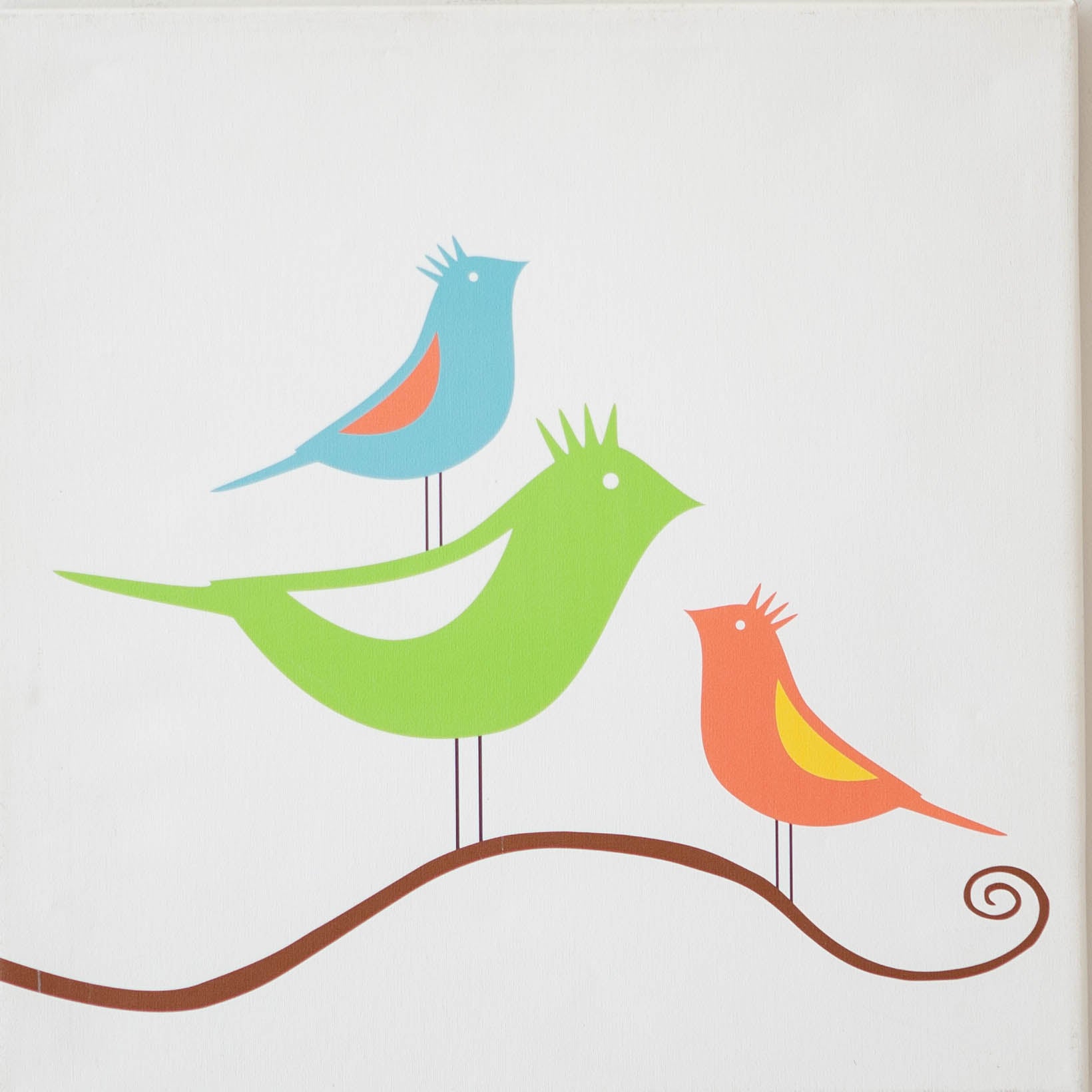 Art - Songbirds II - Small - CLEARED 16" X 16"