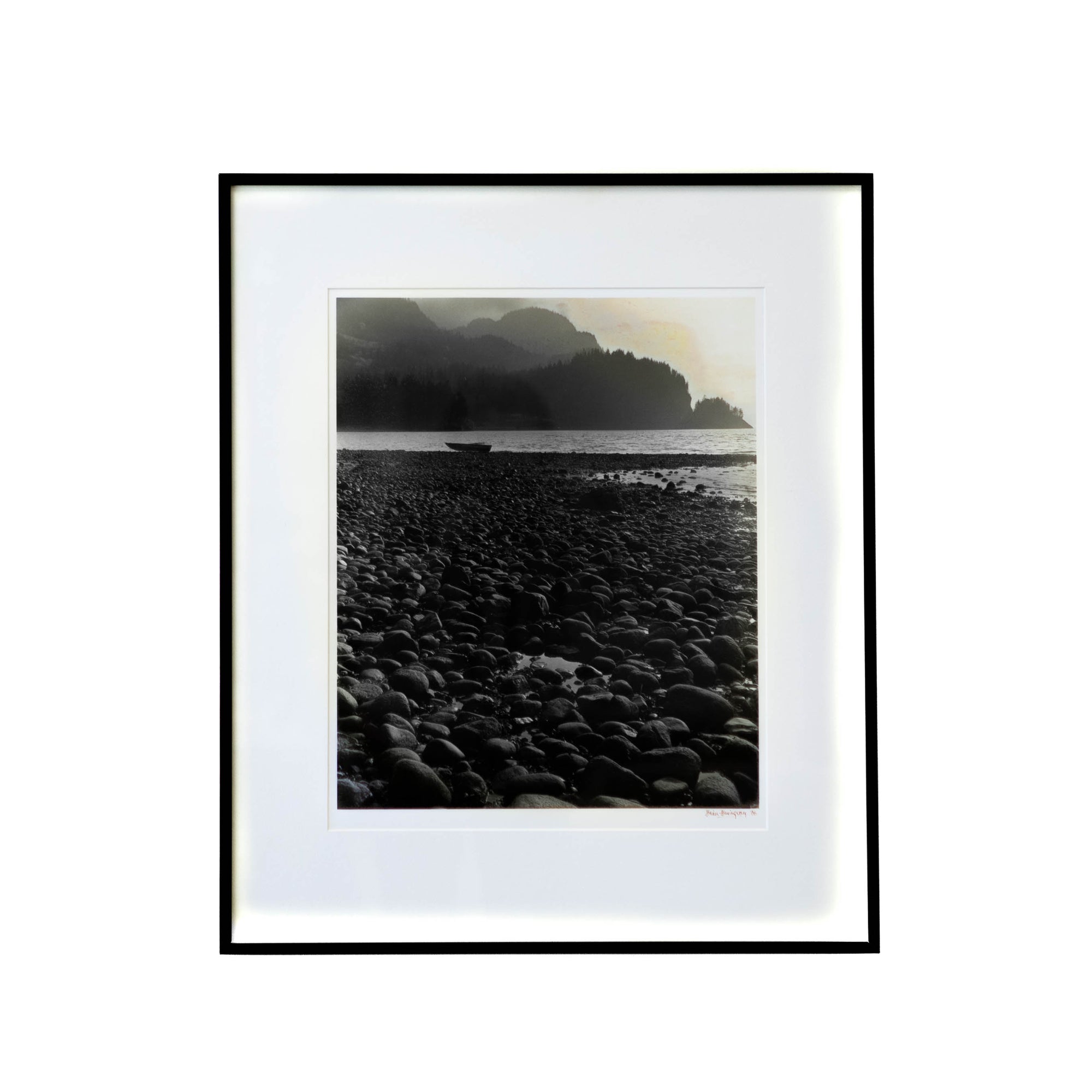 Art - B&W Pebble Beach Medium 24" X 29" CLEARED