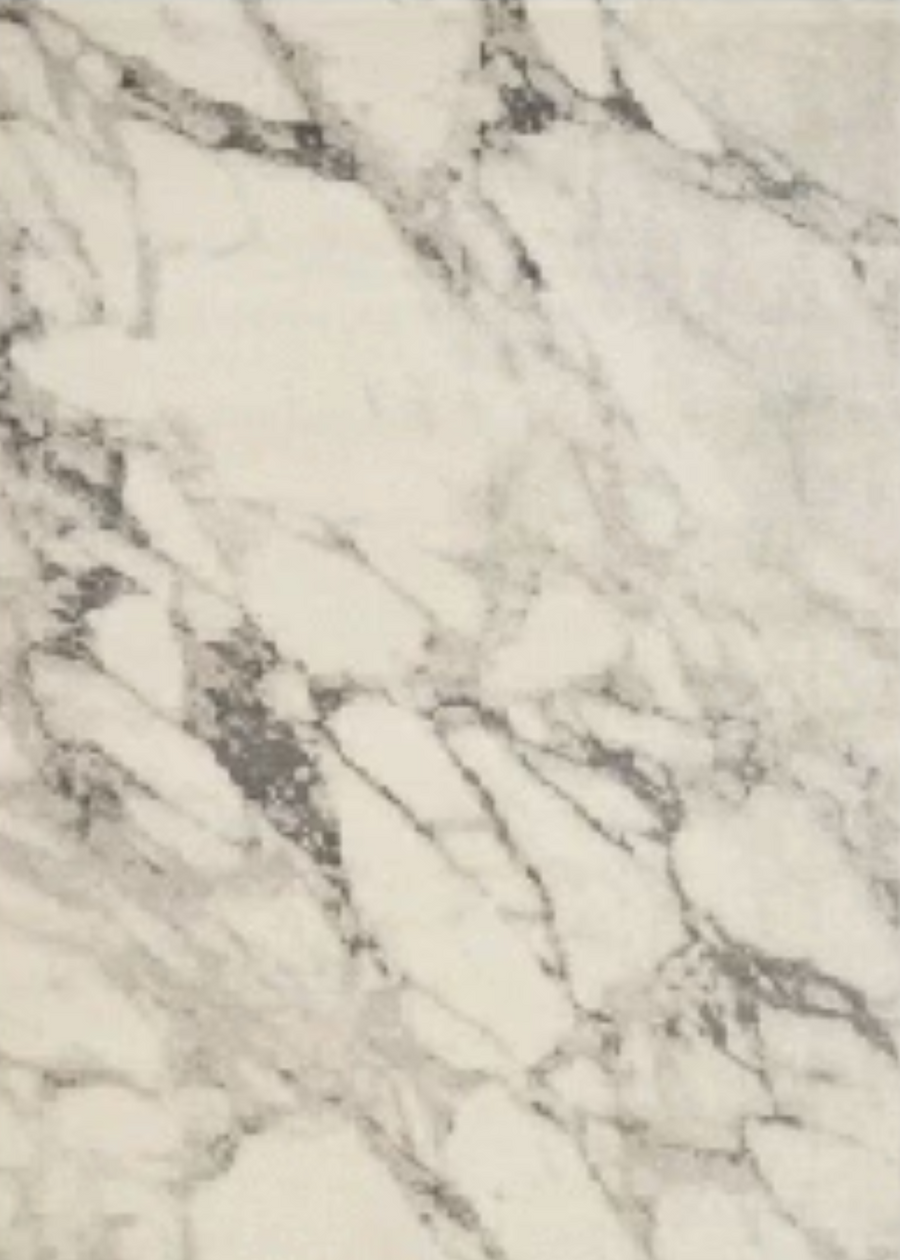 Grey & Cream Marbled Rug