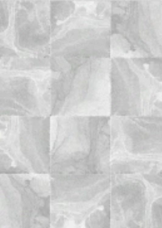 Grey Marbled Blocks Rug