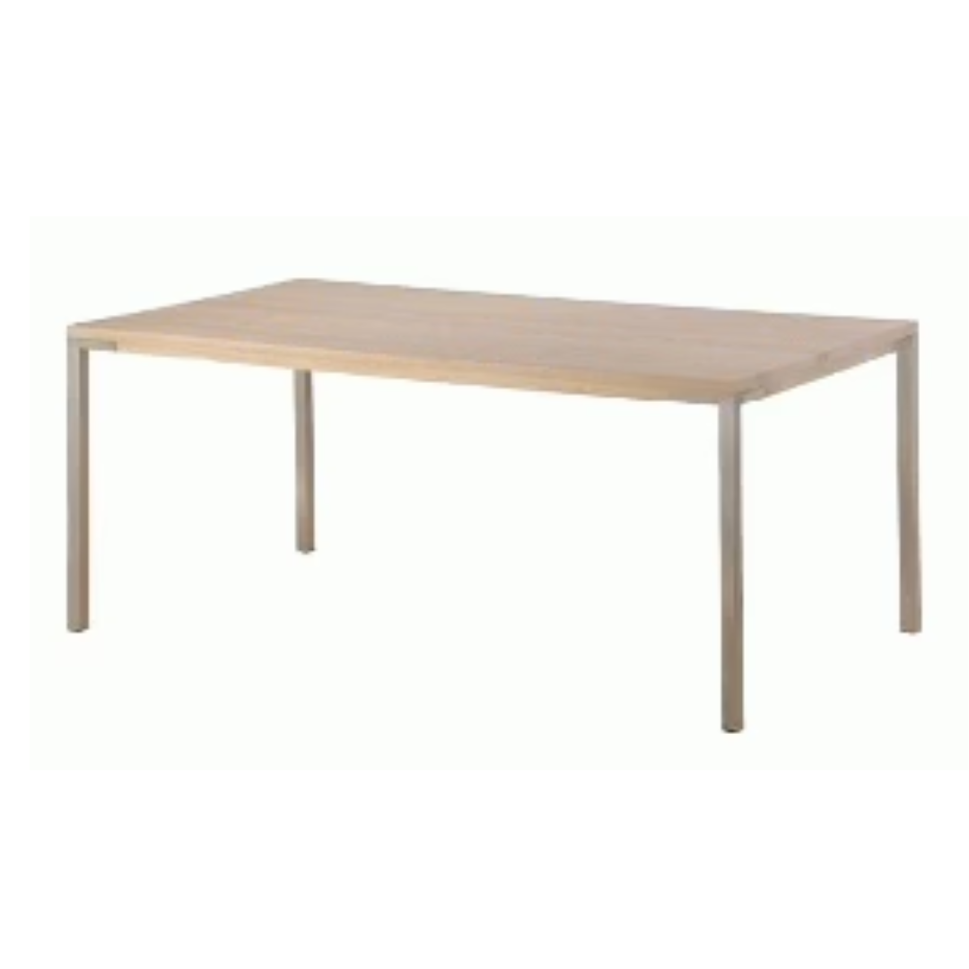 Rectangular White Wash Wood - 37.5x71"