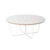 Coffee Table - Array Round White Top