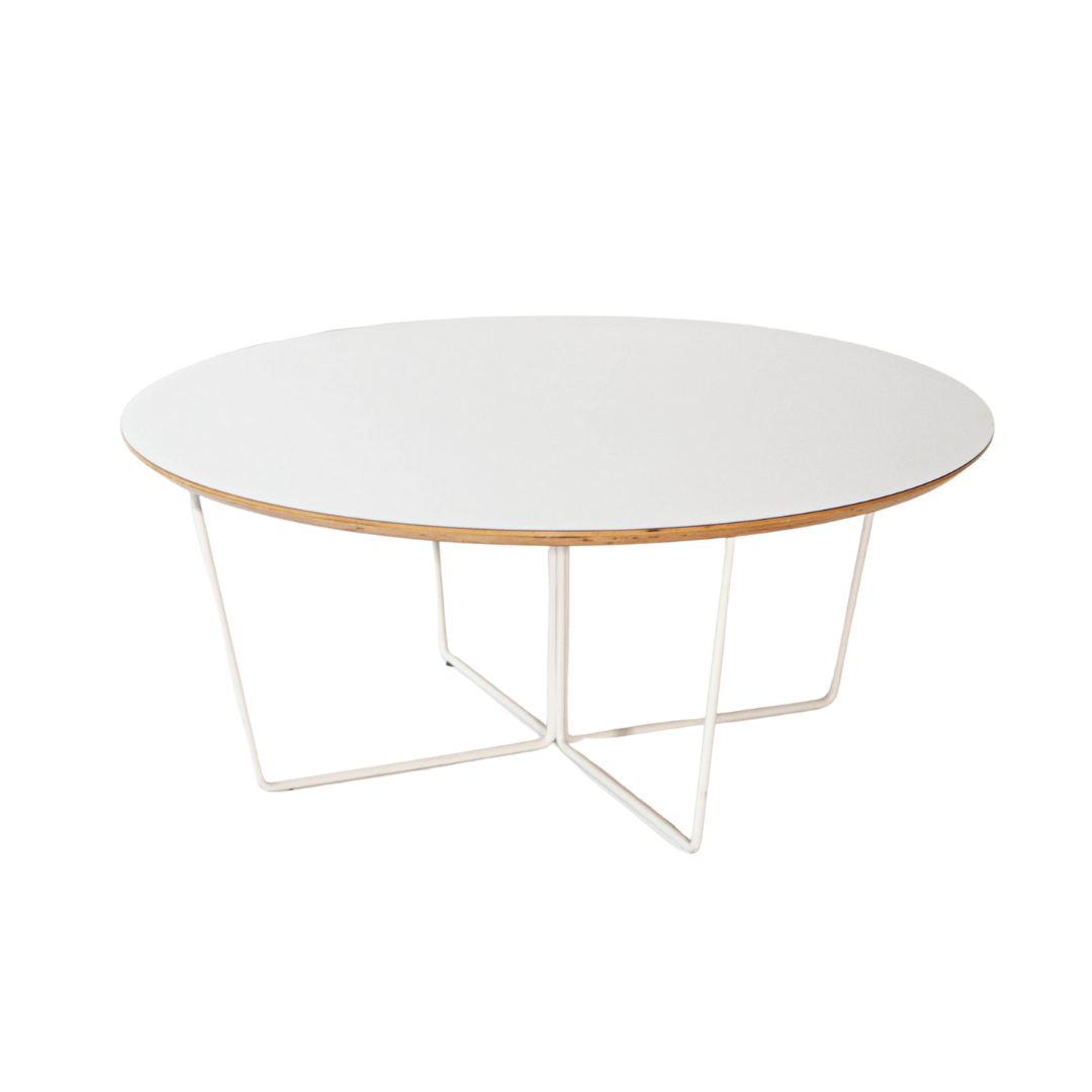 Coffee Table - Array Round White Top