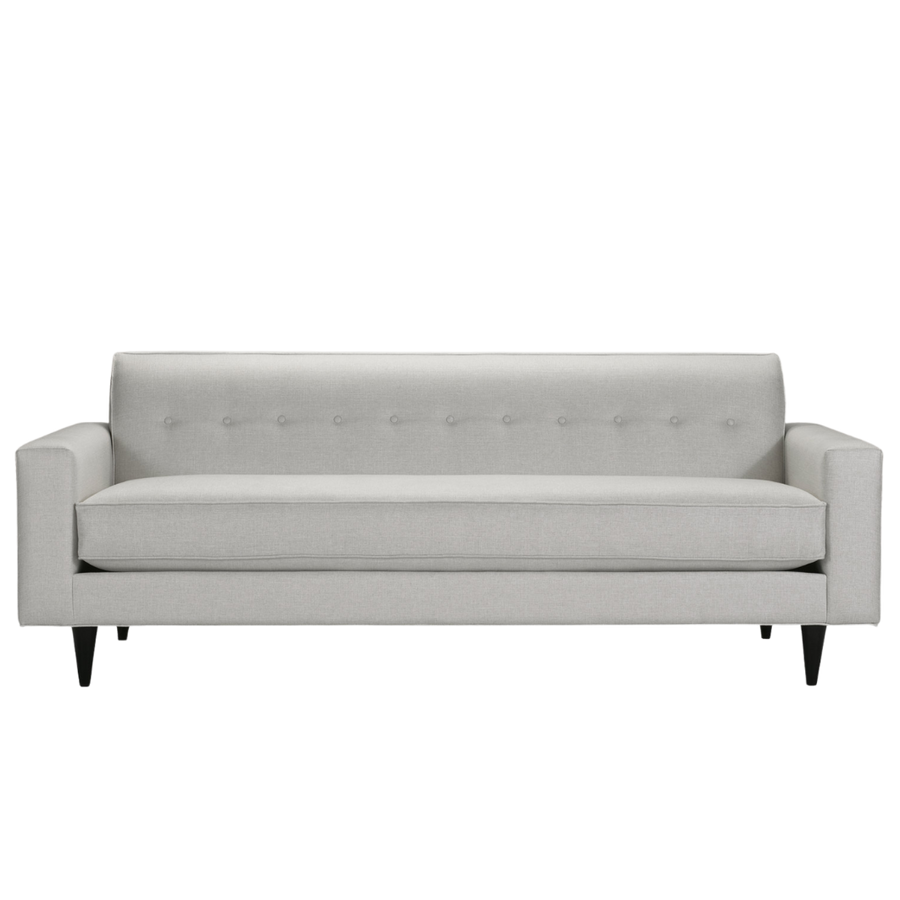 Sofa - Michael Grey Tufted Back Apartment 74"