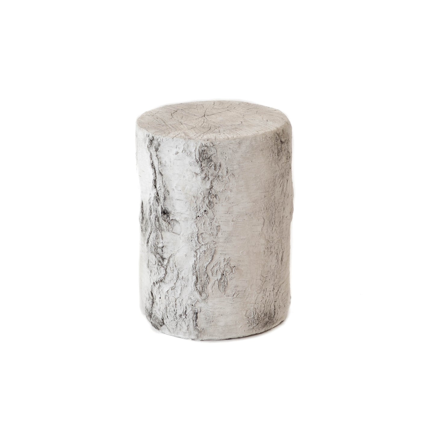 End Table - White Faux Birch