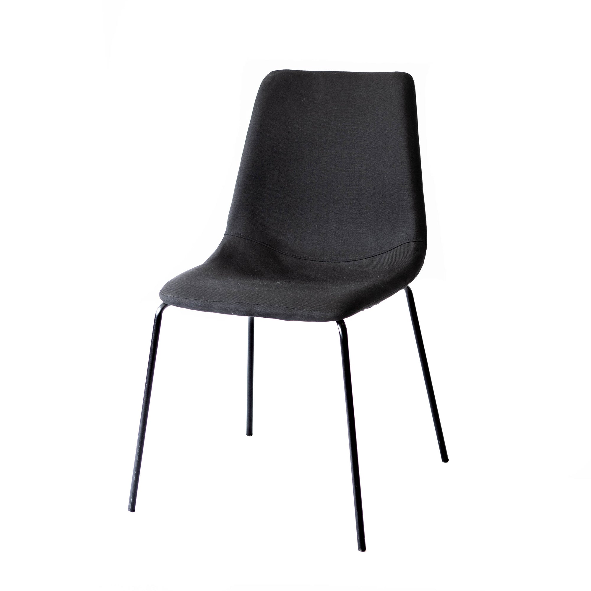 Black Fabric w/ Black Leg