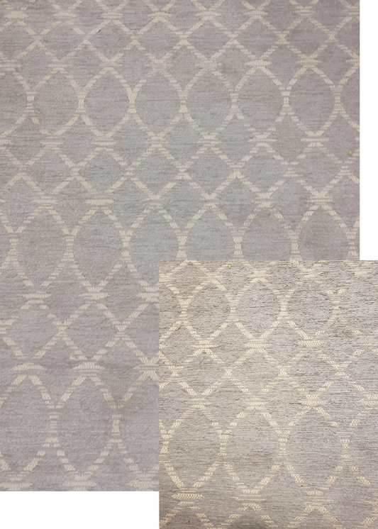 Cream and Grey Baltic Pattern Rug