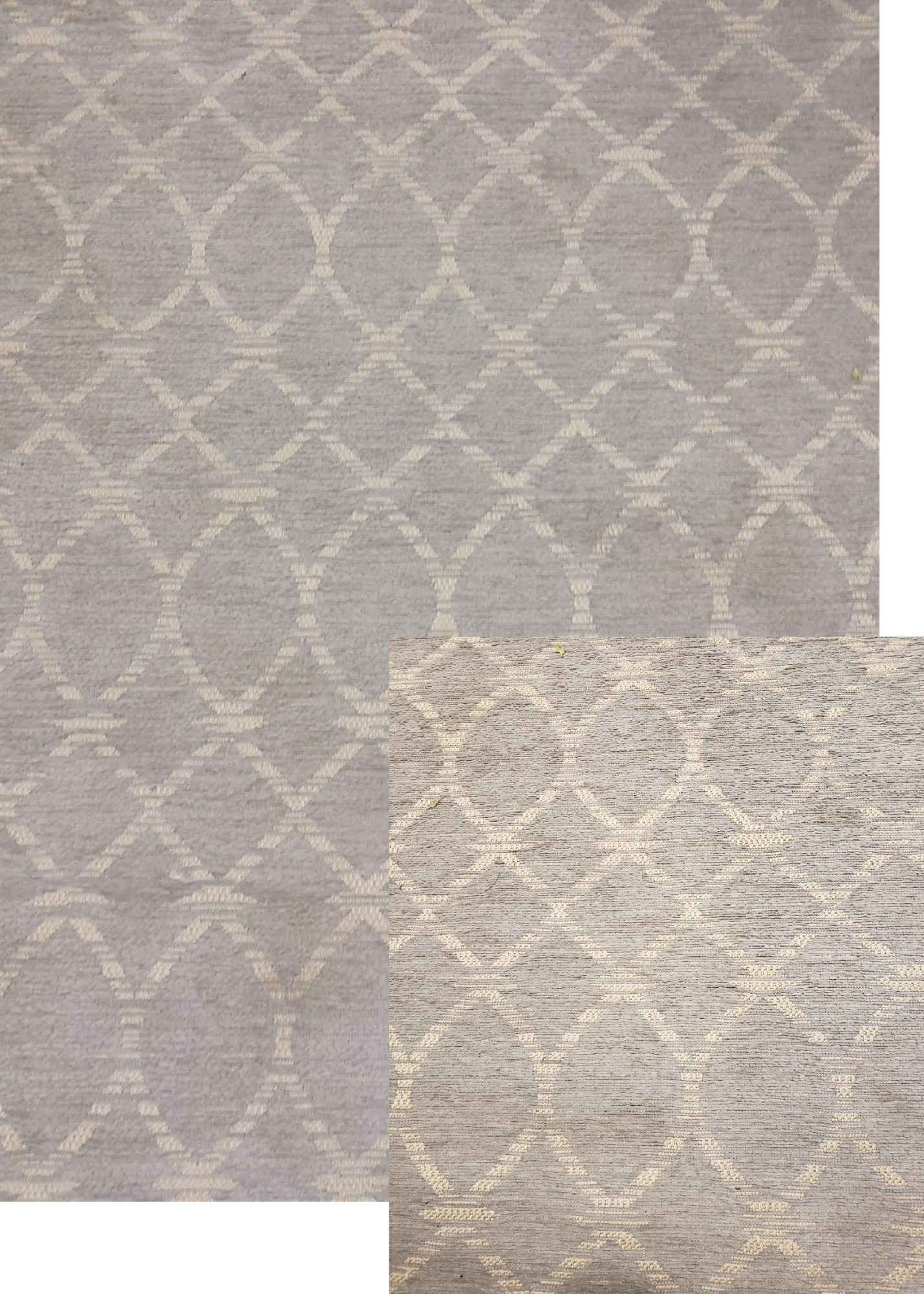 Cream and Grey Baltic Pattern Rug