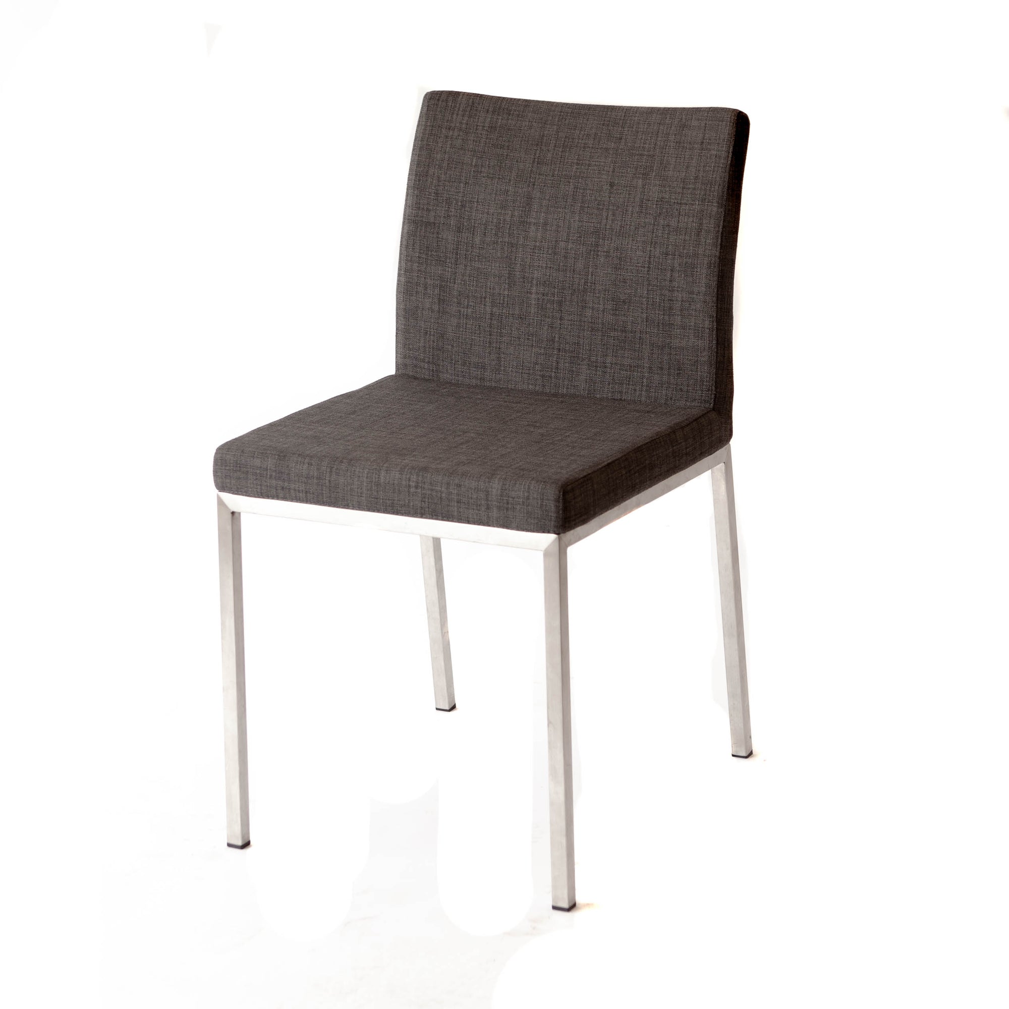 Grey Fabric w/ Stainless Leg