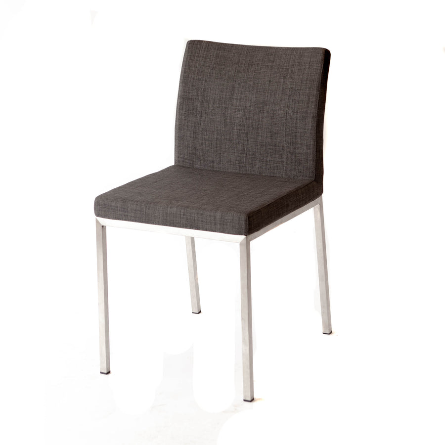 Grey Fabric w/ Stainless Leg