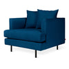 Accent Chair - Margot Royal Blue w/ Gold Legs