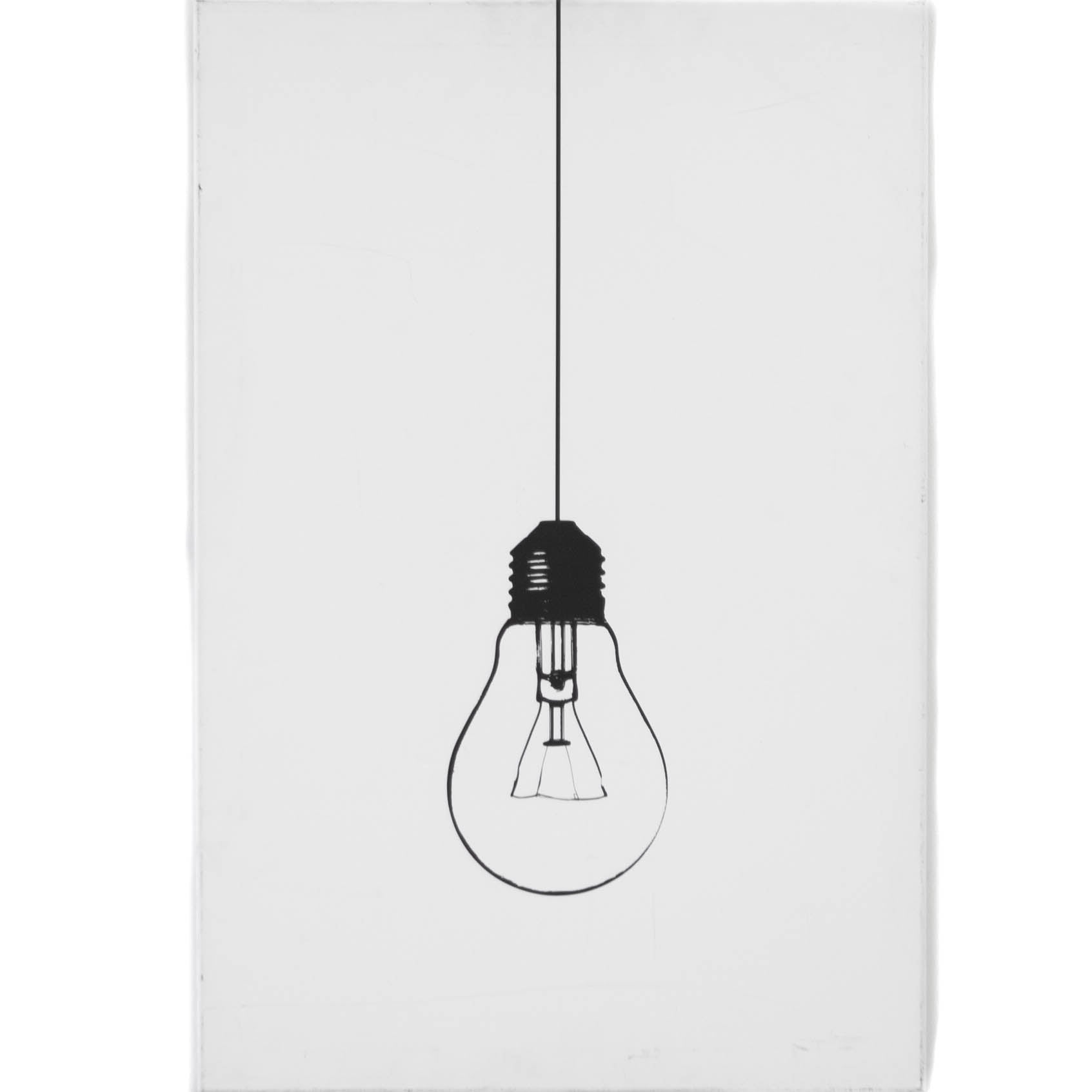 Art - Hanging Bulb Medium 24" X 36" CLEARED