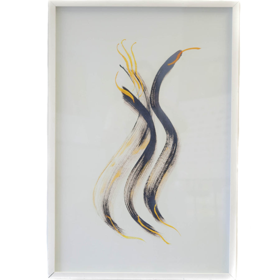 Art - Grey Serpentina I Medium 25" X 38" CLEARED