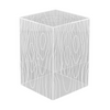 End Table - Timber Cube Clear Acrylic
