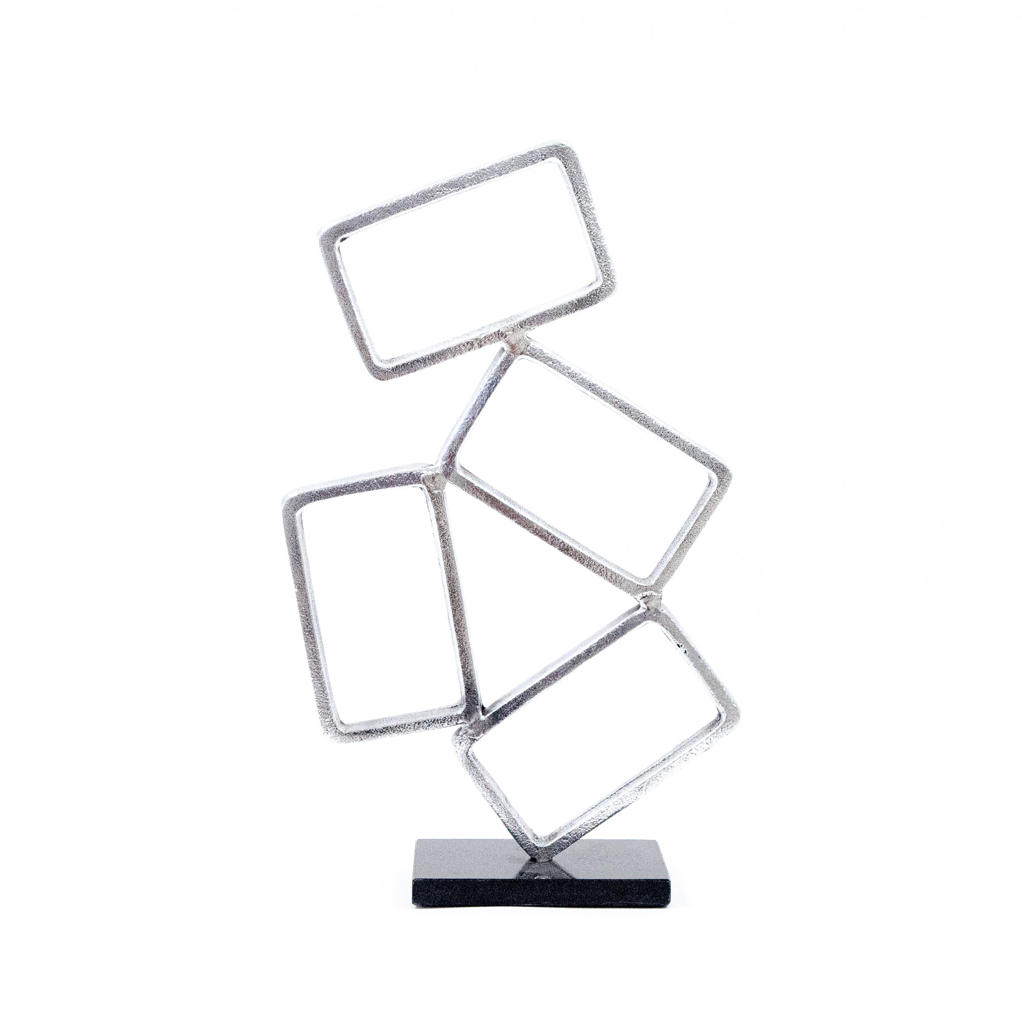 Metal Abstract 4 Rectangles