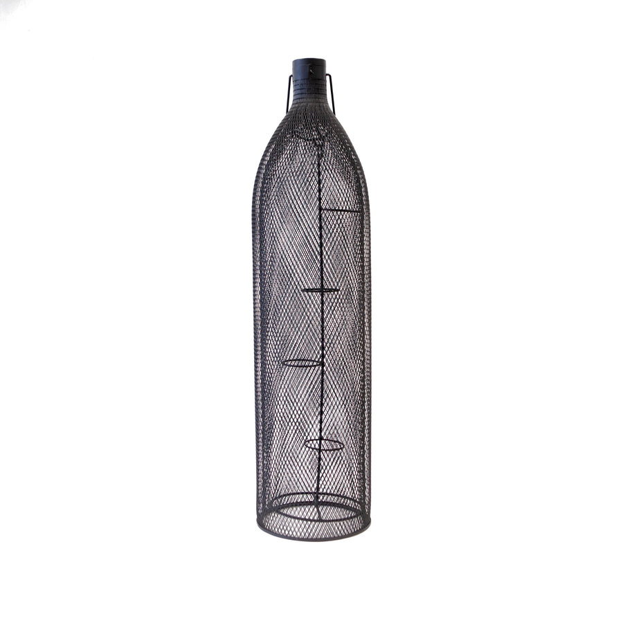 Bottle - Black Wire Large