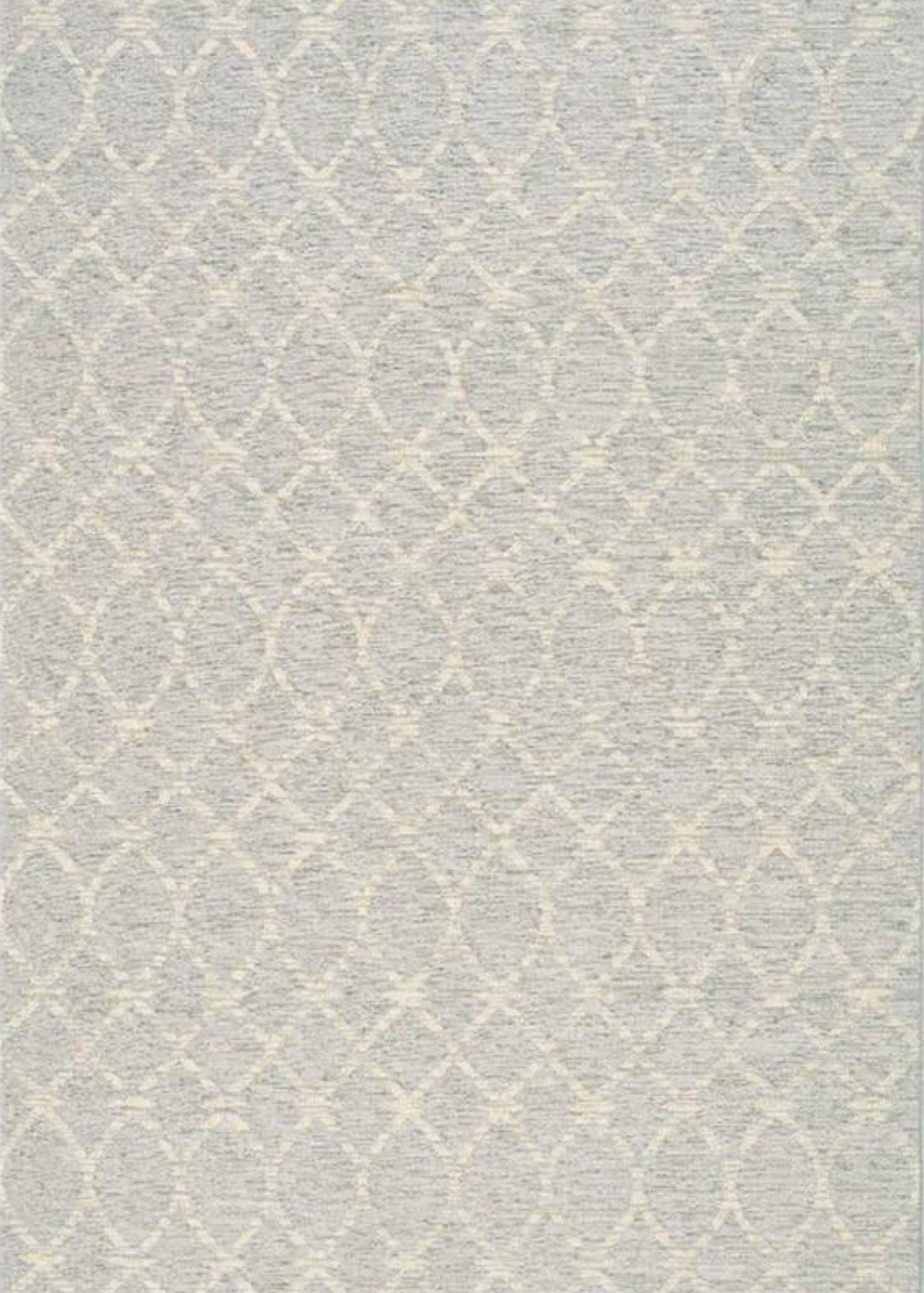 Cream and Grey Baltic Pattern Rug