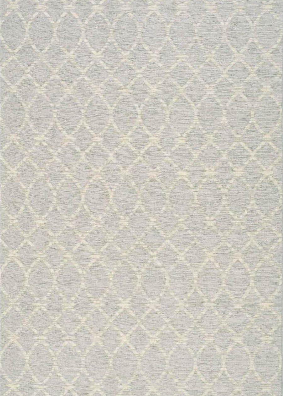 Cream and Grey Baltic Pattern Rug