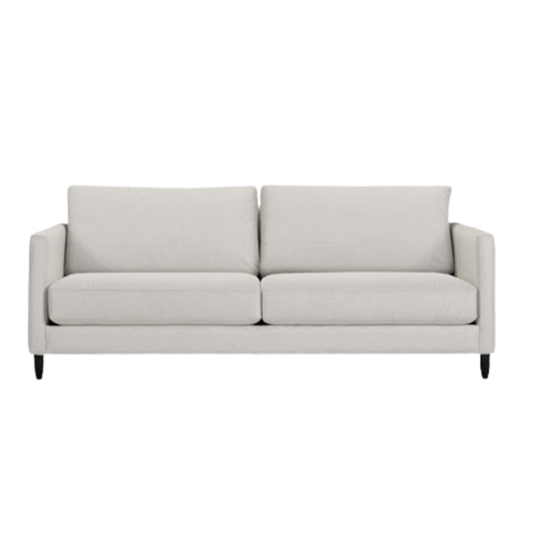 Sofa - Liam Apartment Lined Cream 69"