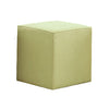 Pouf - Cube Upholstered Green
