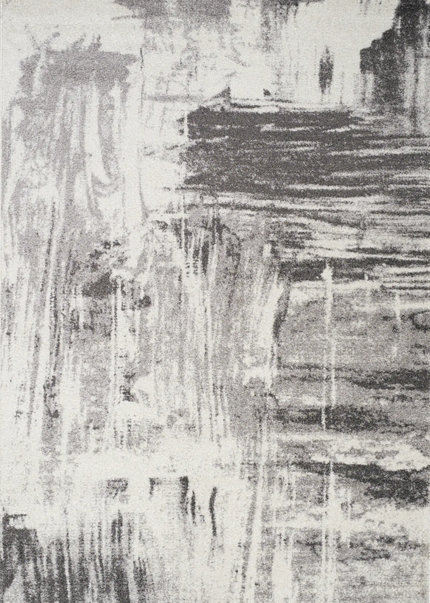 Grey & Cream Abstract