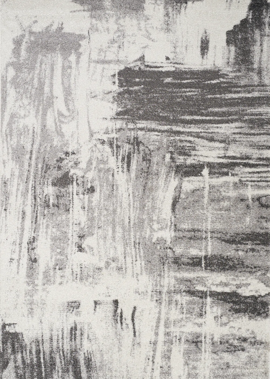 Grey & Cream Abstract