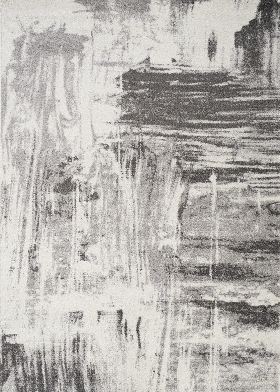 Grey & Cream Abstract