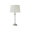 Table Lamp - Glass Stacked Balls Ribbed