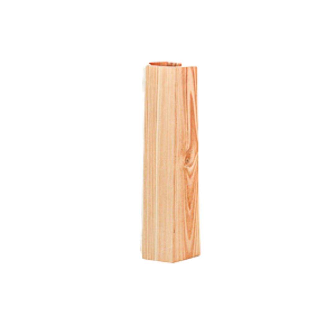 Table Lamp - Wood Geometric LED