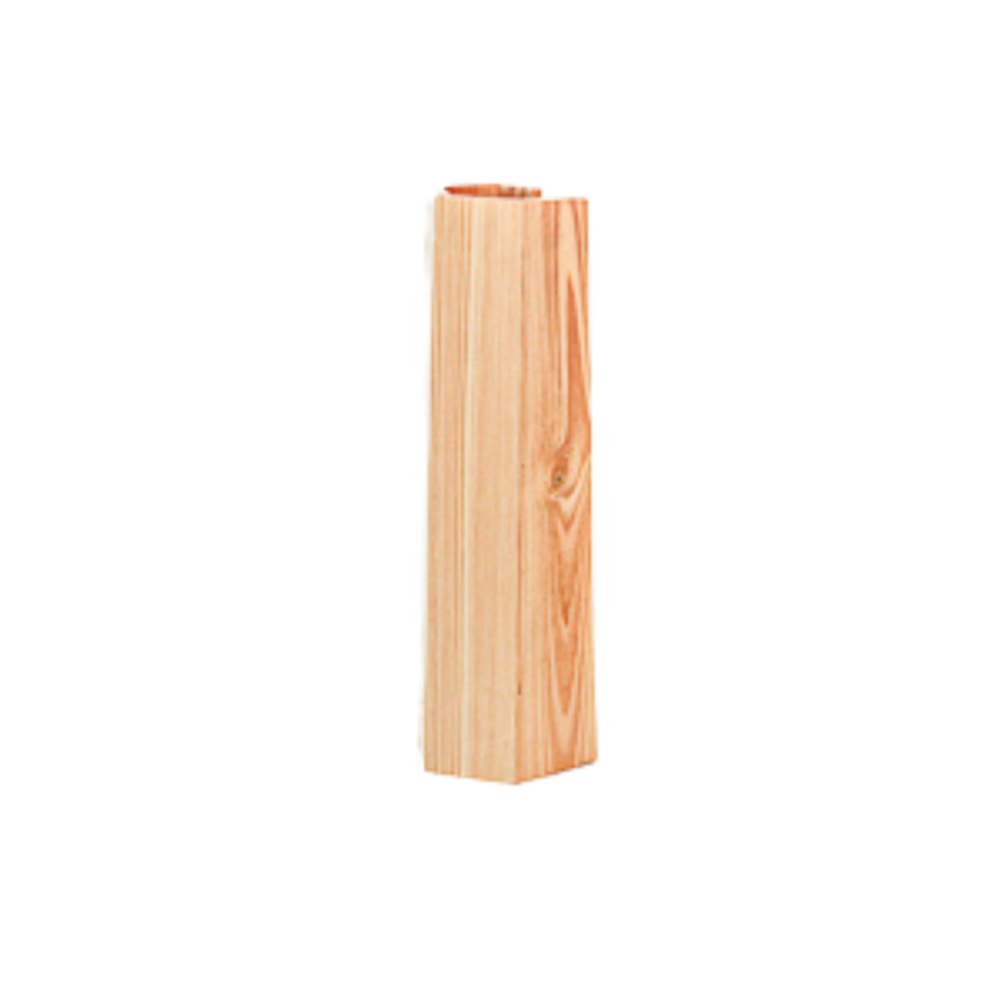 Table Lamp - Wood Geometric LED