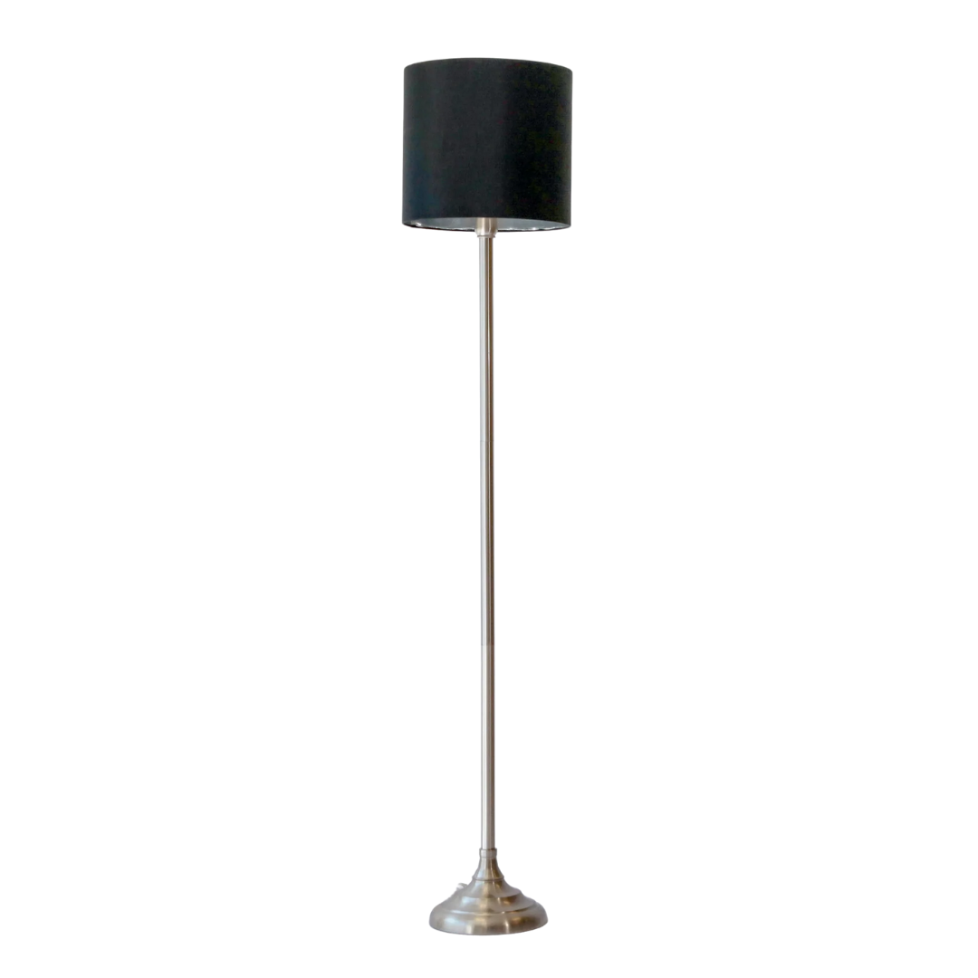Floor Lamp - Tall Chrome Silver