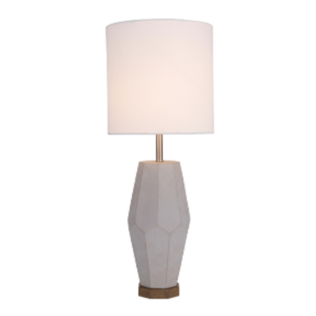 Table Lamp - Concrete Geometric